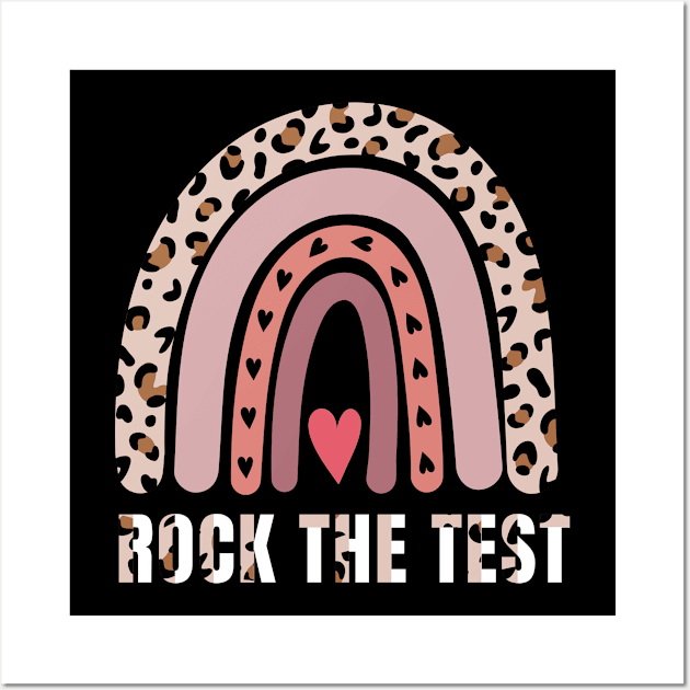 Test day Teacher Wall Art by Spreadlove